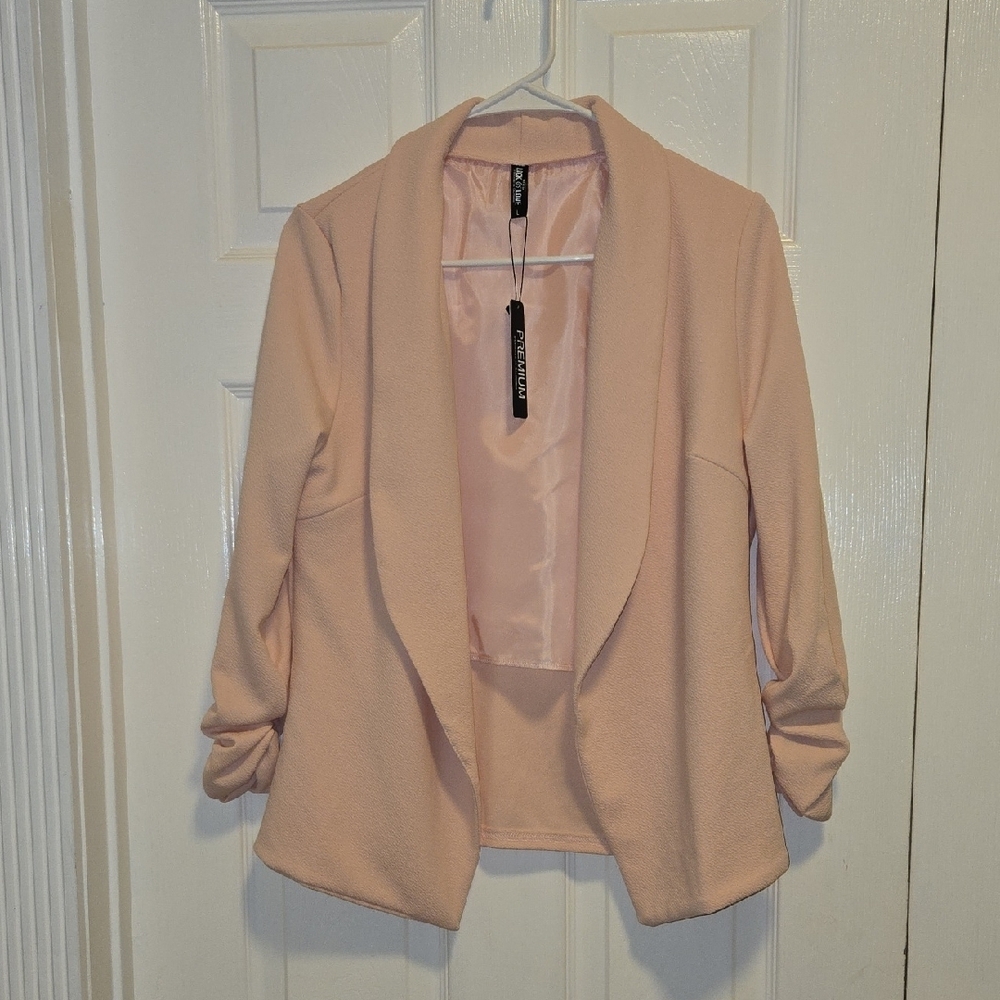 Women's Soft Pink Jacket , Sz L